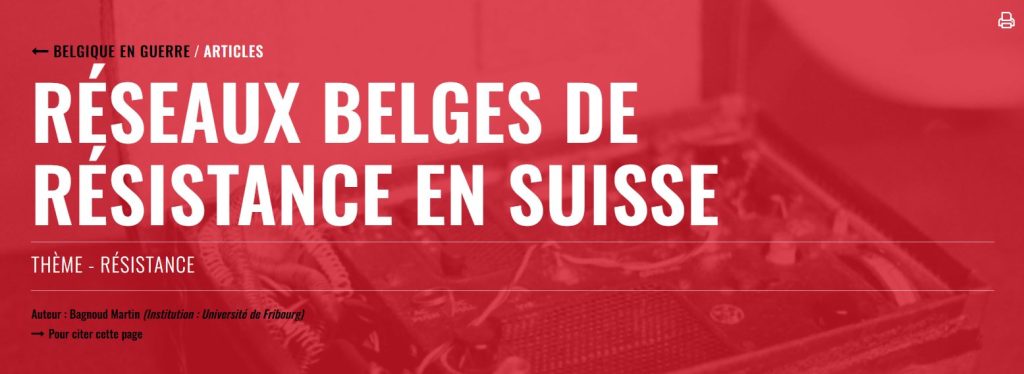 Articles historiques